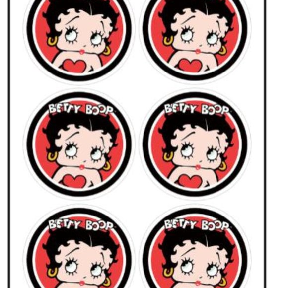 BETTY BOOP LAMINATED VINYL STICKERS #69